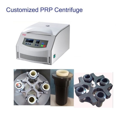 6/8x15ml جهاز طرد مركزي محمول PRP 0-4000rpm لمستشفيات الجراحة التجميلية