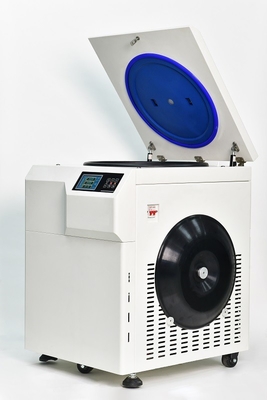 4x750ml أرضية واقفة مشغل الطرد المركزي المبرد 0-22000rpm قابل للتعديل