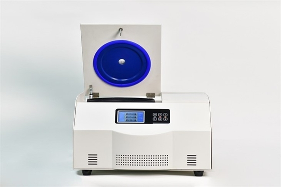 21000r/min مستوى الضوضاء في أجهزة الطرد المركزي المبردة على الطاولة 58dB