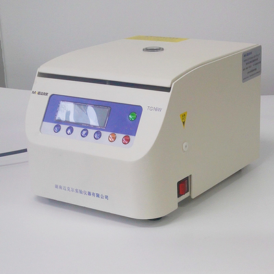 نطاق السرعة القابلة للتعديل 0-16500rpm طرد مركزي عالي السرعة مع زاوية ودورات الشعرية 340 * 260 * 220mm