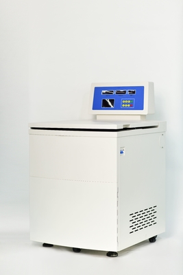 6000 دورة في الدقيقة عالية السرعة الأرضية - نمط مركزية بنك الدم المبرد 110V / 220 - 240V ودقة درجة الحرارة من -20 °C إلى 40 °C